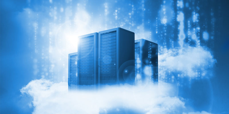Data servers resting on cloud - adoption of cloud computing